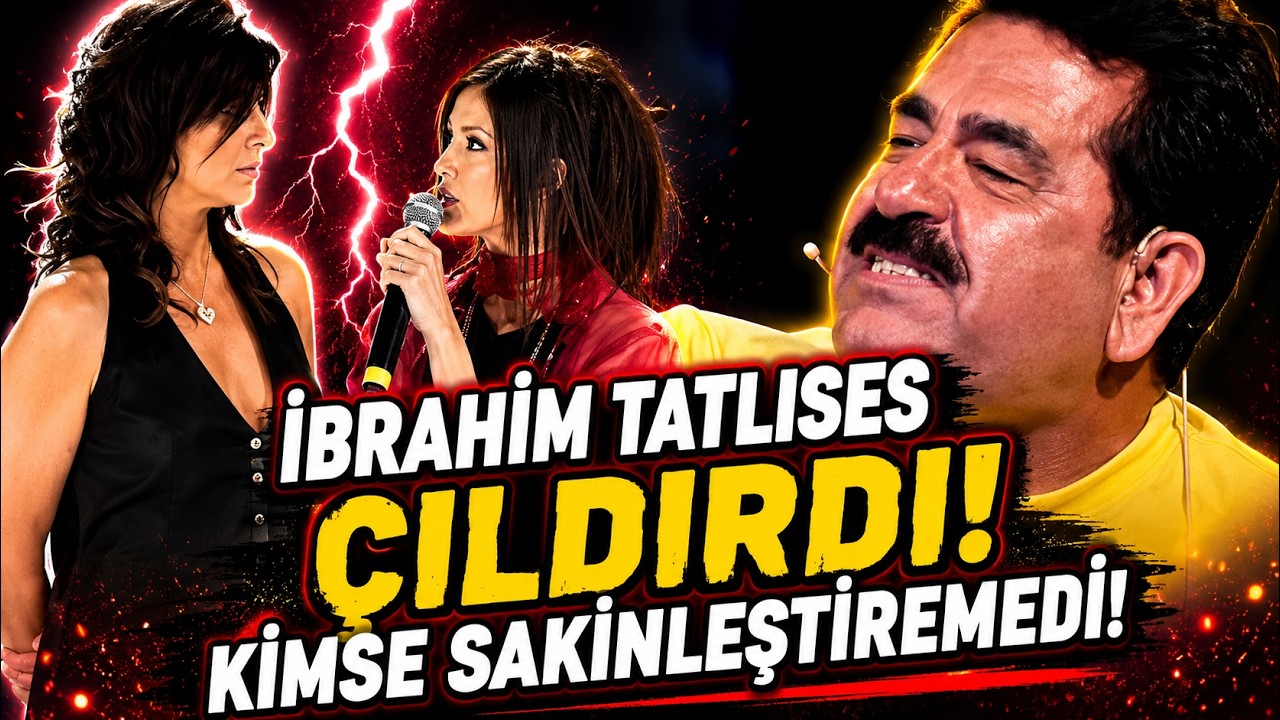 İbrahim Tatlıses Televizyon Tarihine Geçen Kavgası!