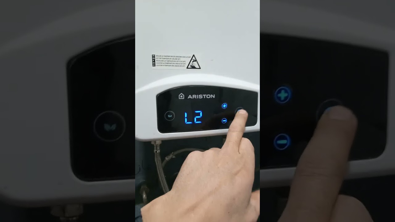 réglage de chauffe eau électrique Ariston