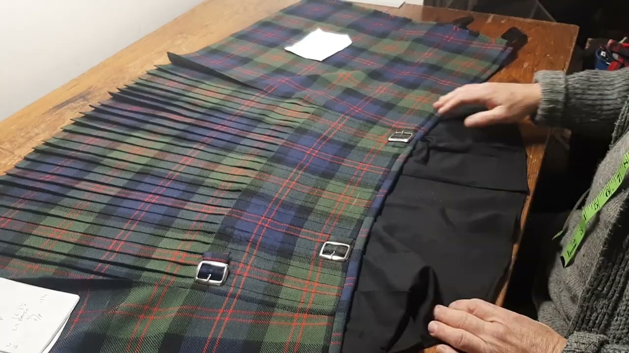 A beautifully made kilt that doesn't fit the owner : let's sort THAT out!