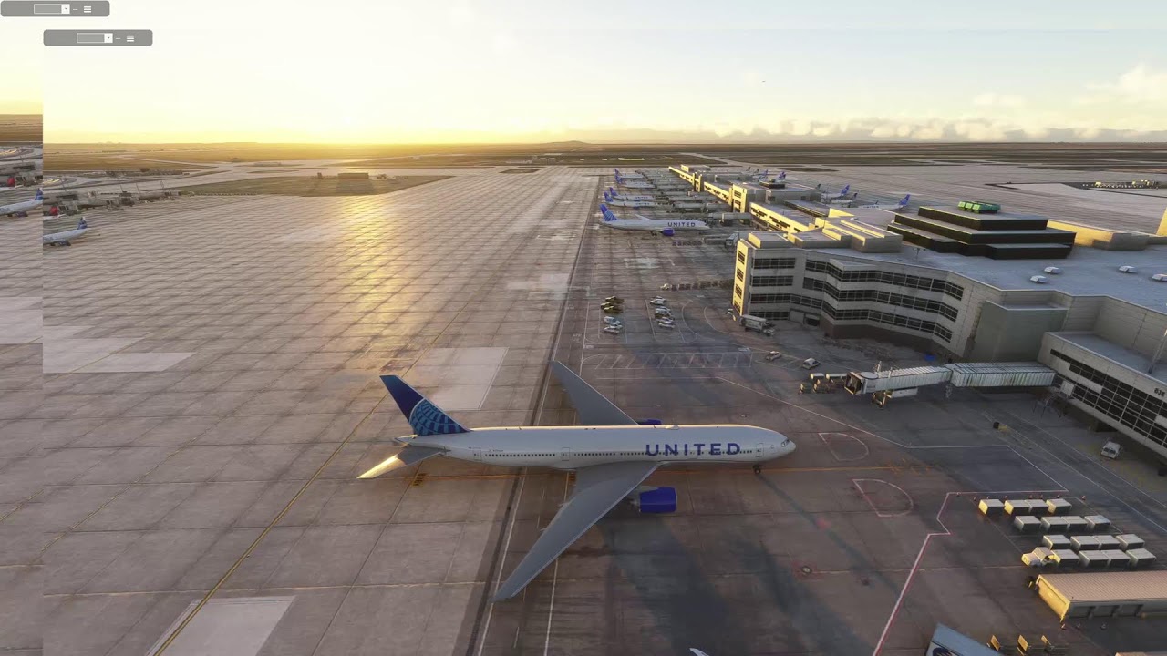 United 777-200 Chicago to Denver