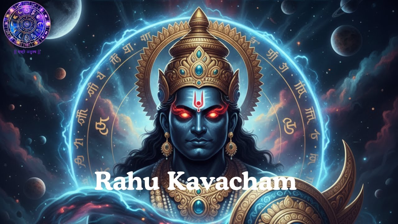 राहु कवचम् | Rahu Kawach Helps in removing fear, confusion, sudden obstacles, and negative energies