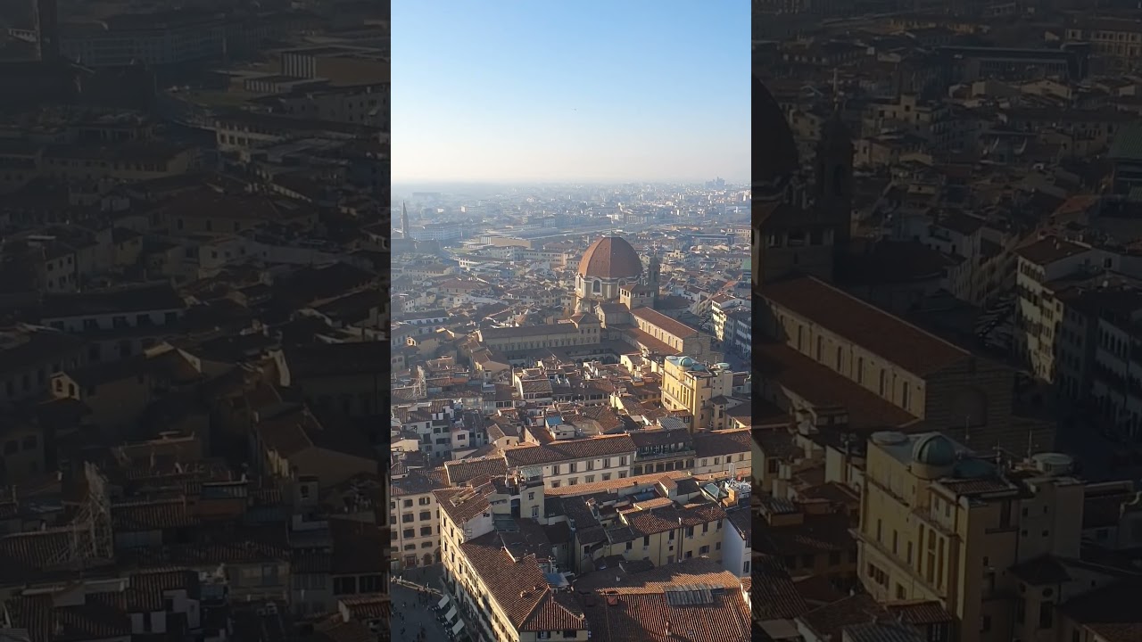 피렌체 대성당 (두오모) 돔에서 바라본 낮 전경 | Day view from Florence Cathedral Dome (Duomo)