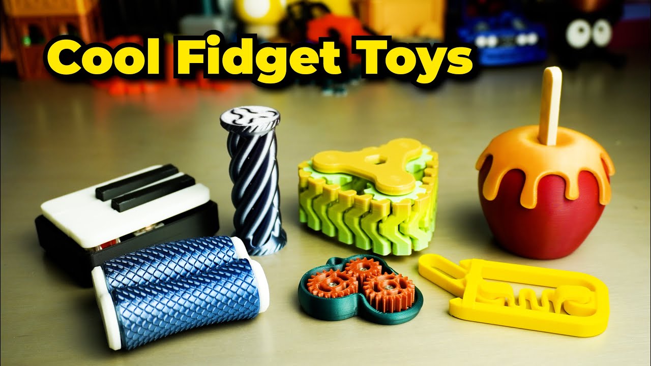 Top 7 3D Printed Fidget Toys – Must Print Stress Relievers!
