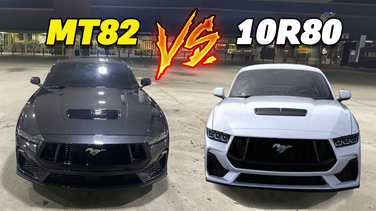 6 Speed Manual VS 10 Speed Automatic 2024 Mustang GT