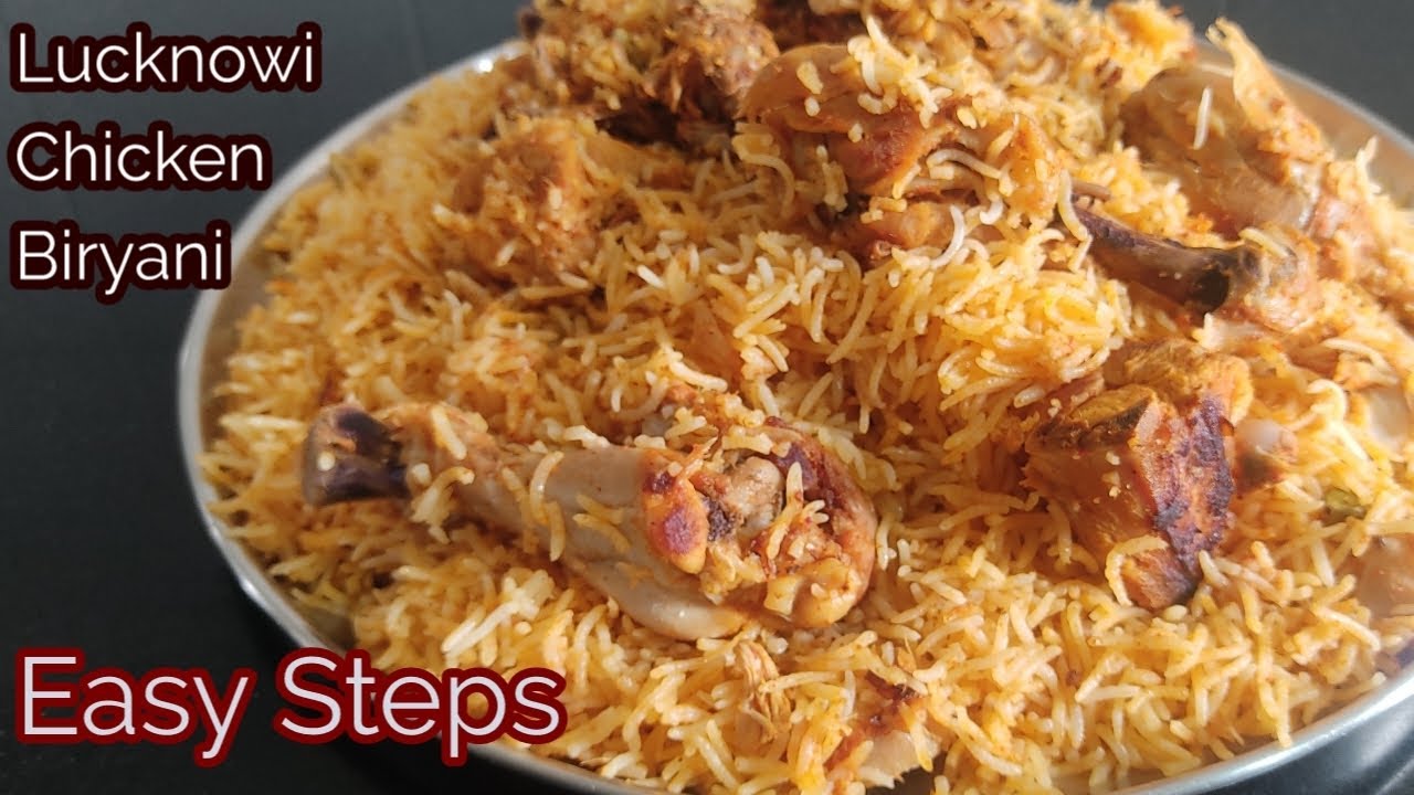 Eid Special Biryani / Lucknowi Chicken Dum Biryani / Easy Chicken Biryani / Rahilas Cookhouse