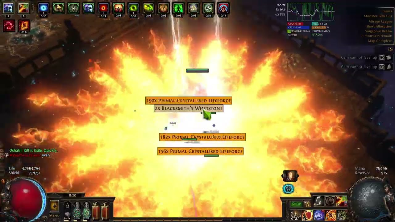 BECOME THE SUN - Flamethrower trap of Stability Saboteur 3.28 (build by  Paak_HC)