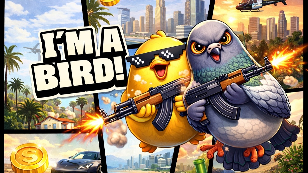 I AM A BIRDDD!!!