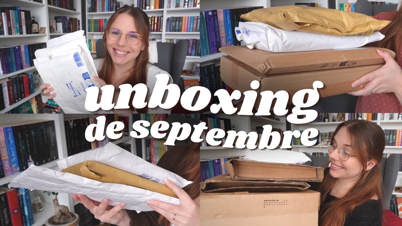UNBOXING de Septembre : des livres, de la papeterie et des jeux de société
