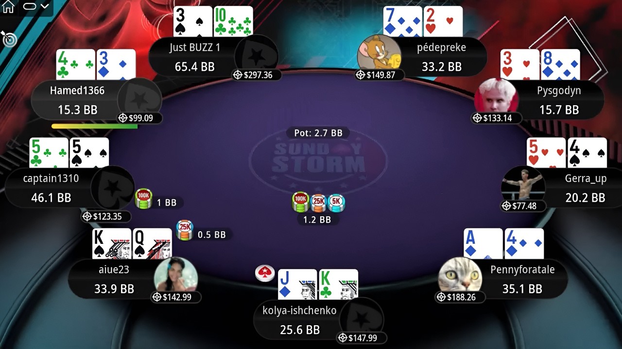 $11 Sunday Storm PKO aiue23 | Just BUZZ 1 | Gerra_up - Final Table Replay (22-02-2026)