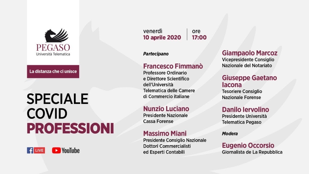 SPECIALE COVID PROFESSIONI