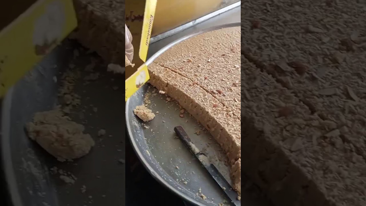 Punjabi khoya Malai sweet 🤤 #sweet #dessert #punjabi #youtubeshorts #shorts #food #streetfood #yummy