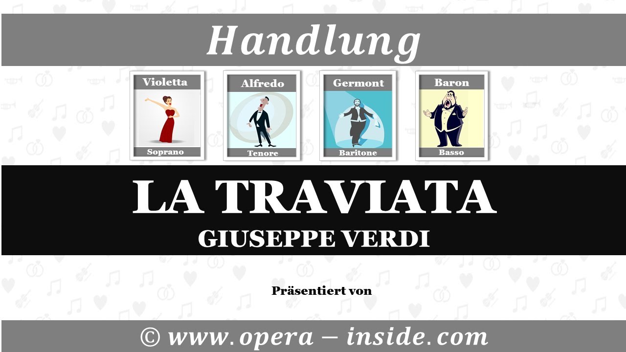 LA TRAVIATA von Giuseppe Verdi &ndash; die Handlung in 4 Minuten