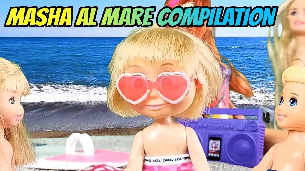COMPILATION MASHA al mare!(episodi 2021)🏖️🍒🍉