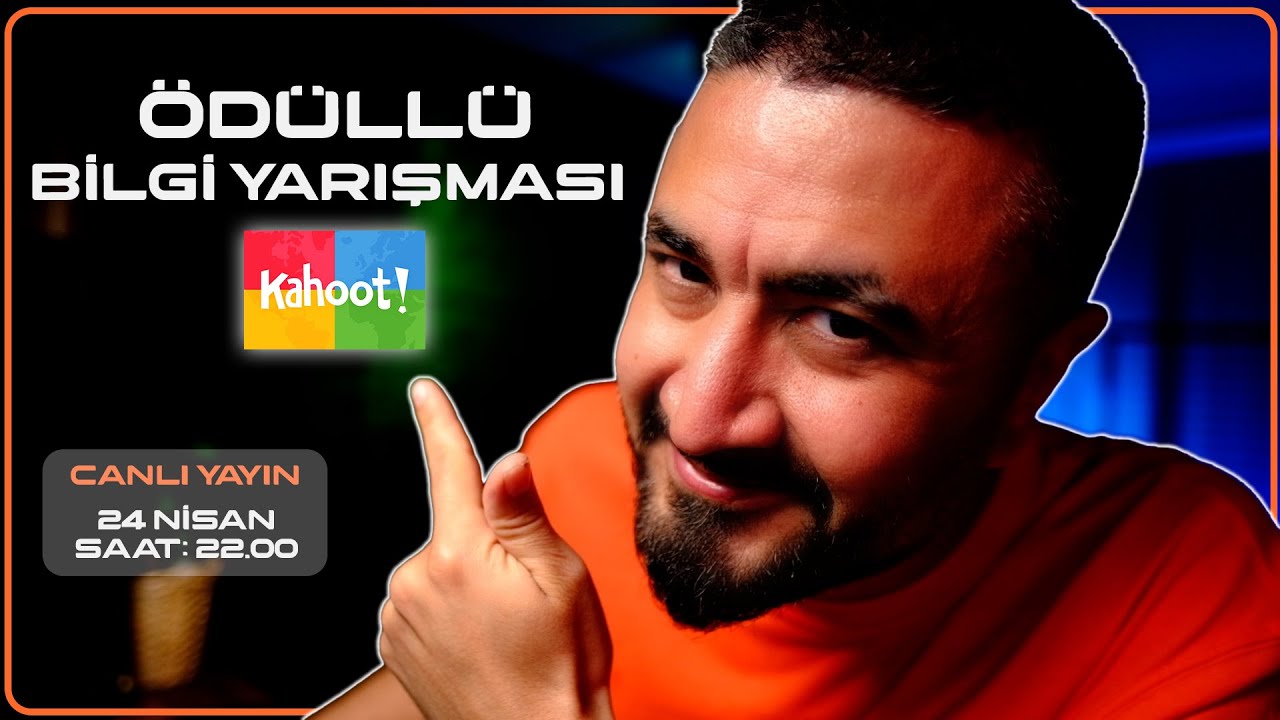 Bilgi Yarışması Ödüllü KAHOOT #2 🔴 Canlı Yayın