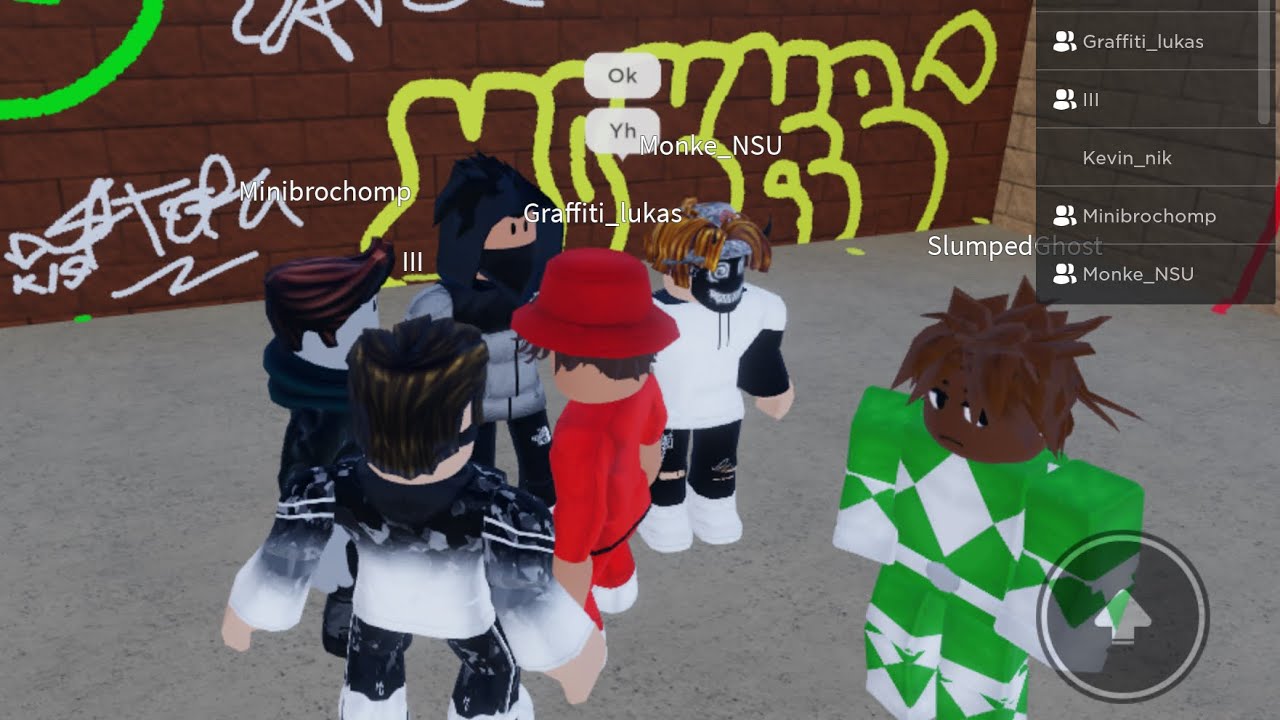 Roblox Graffiti Collab With LUKAS, MONKE, SORKA, and many more 🤙🤙🤙