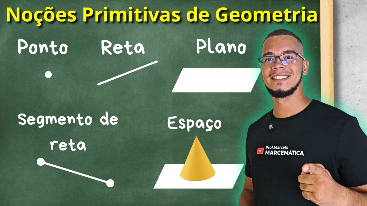 GEOMETRIA DO ZERO | Ponto, Reta e Plano Explicados em 16 Minutos