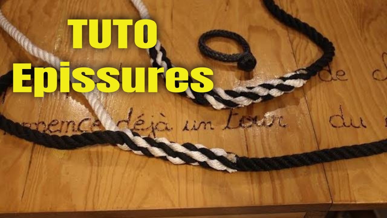 15-Epissures et réparation sur cordage 3 torons. Matelotage. [TUTO VoilierLa Désirade ]