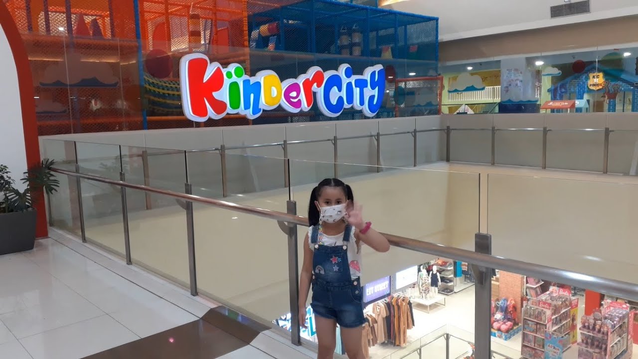 Kinder City at Vista Mall San Fernando Pampanga (kids can play, run, slide, bike, jump & bounce)