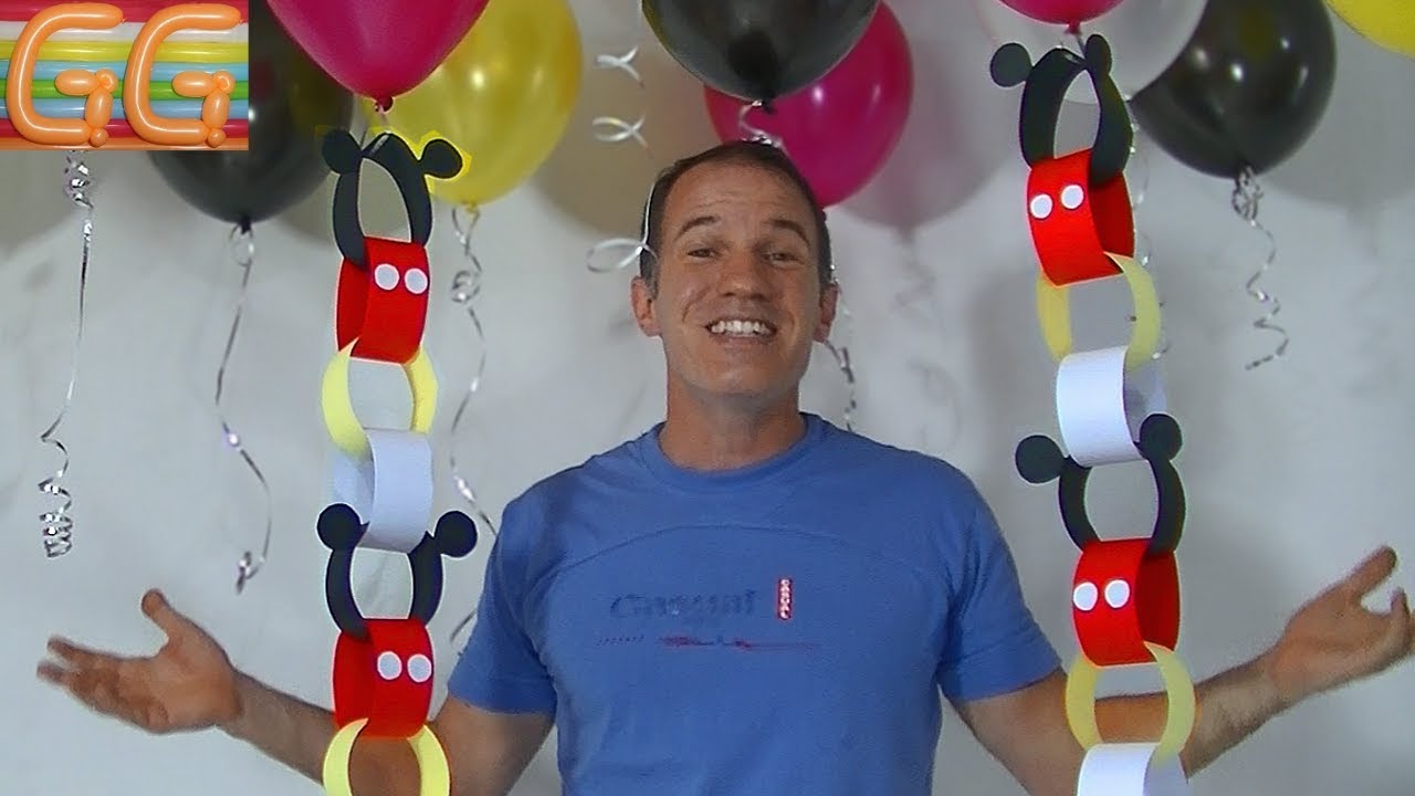 decoracion de MICKEY MOUSE para cumpleaños - decoracion de cumpleaños - #decoraciondeMICKEY