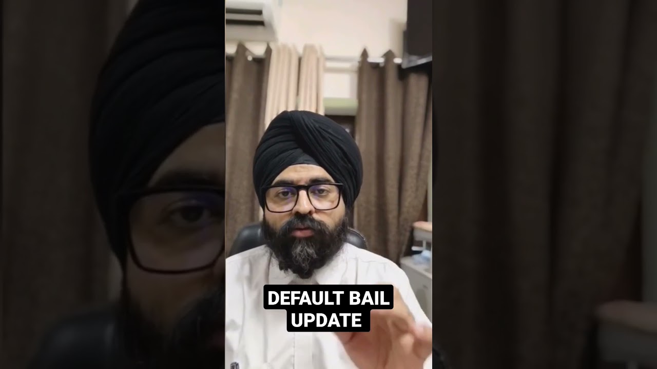 Default bail Important update | HINDI | 2023 | Dr. Jinesh Soni