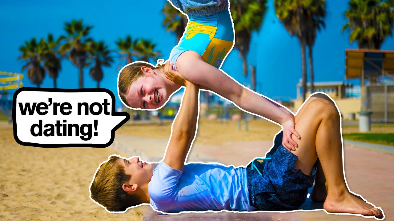 KIDS vs ADULTS Cute Gymnastics & “Couples