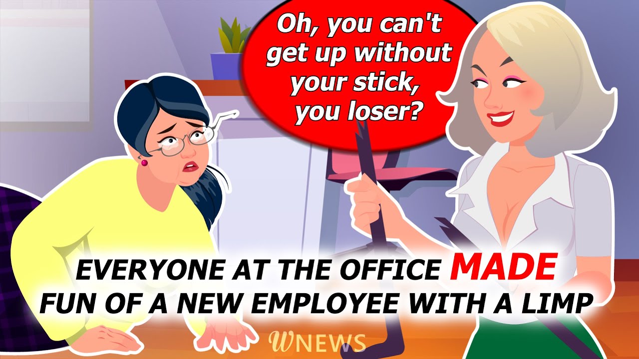 A disabled boss decided to test her subordinates and that showed their true colors