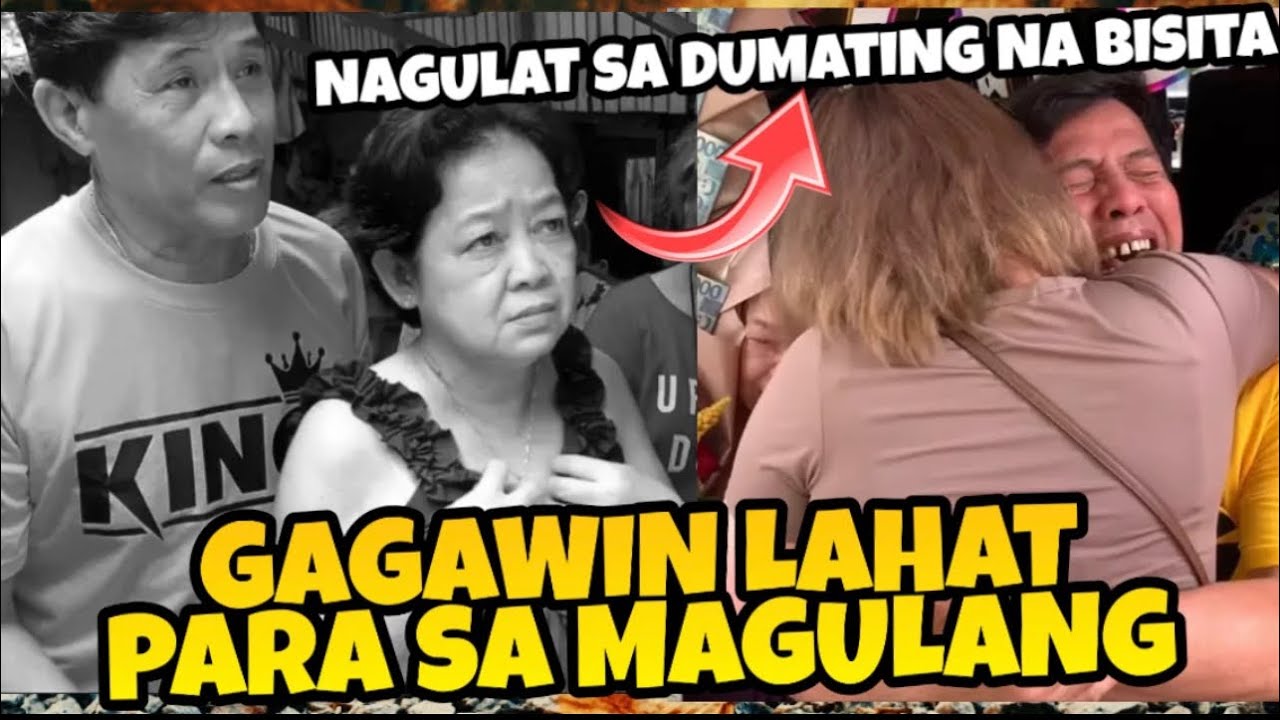 MALAKING SORPRESA NA MAKITA AT MAYAKAP ANG KANILANG ANAK NA MATAGAL NG HINDI NAKIKITA