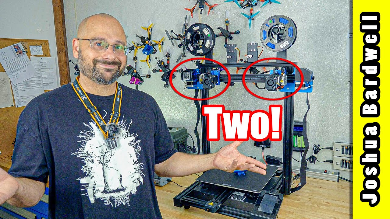 3D print twice as fast with Sovol SV04 IDEX 3D printer