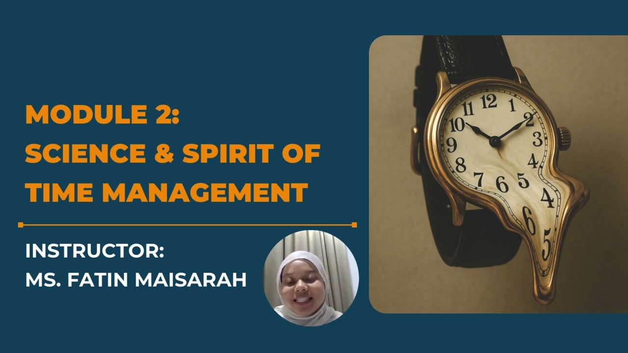 HRM549 | TIME MANAGEMENT AND PRODUCTIVITY SKILLS FOR WORKPLACE SUCCESS