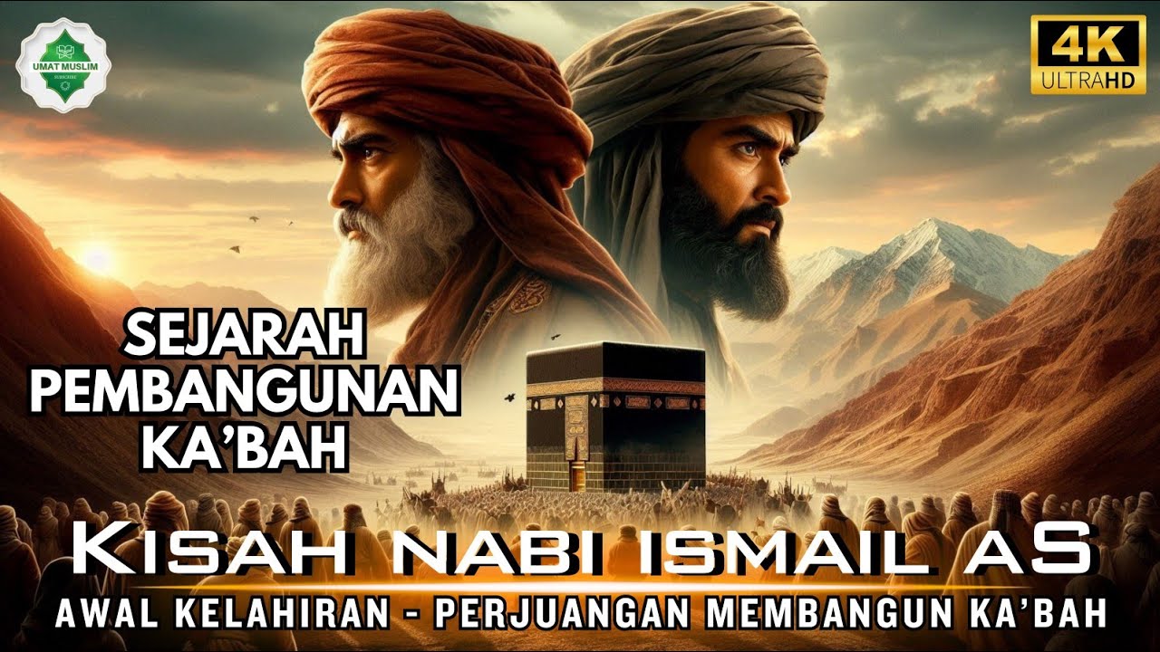 Kisah Nabi Ismail AS‼️ Bagaimana Ka'bah Dibangun Bersama Nabi Ibrahim AS?