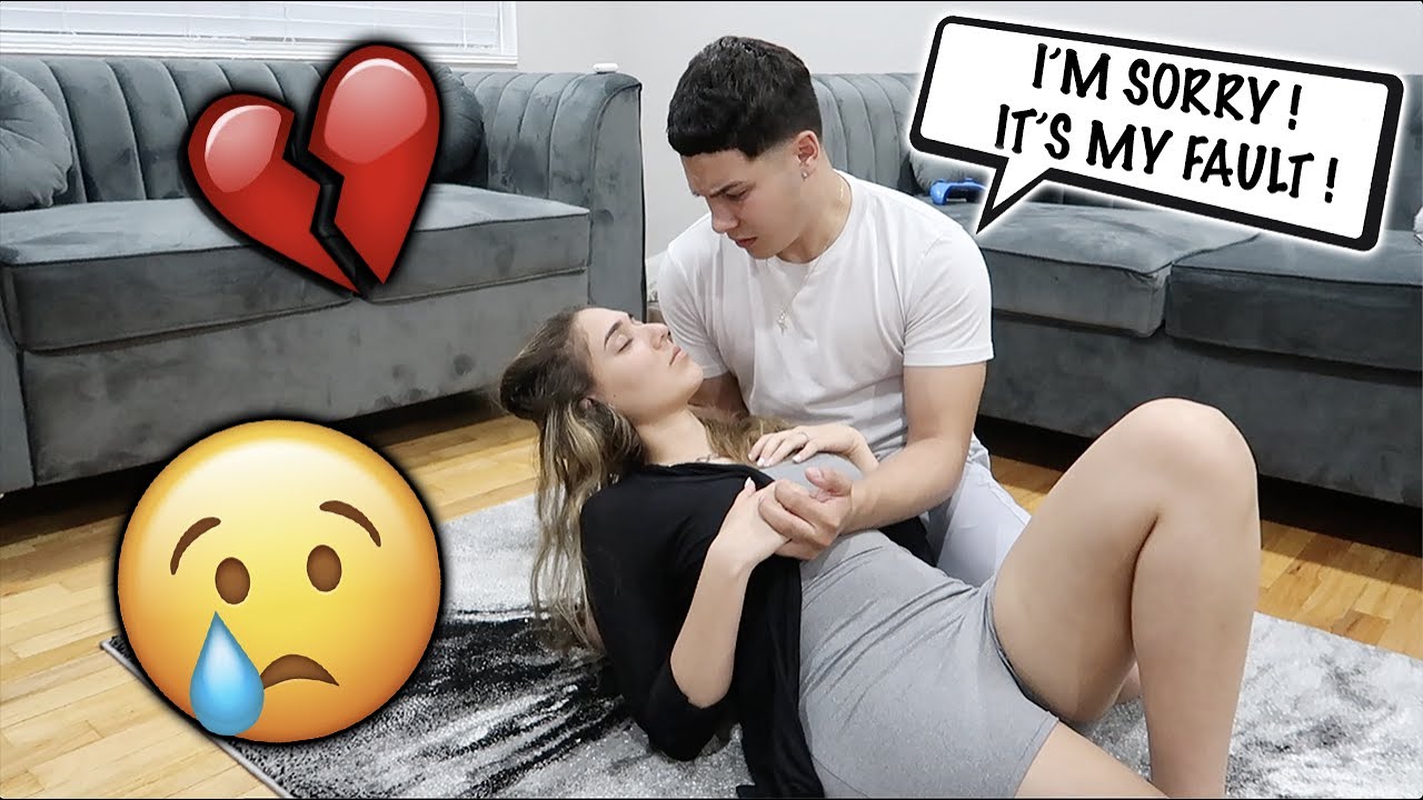 STARTING AN ARGUMENT THEN PASSING OUT PRANK ON BOYFRIEND !