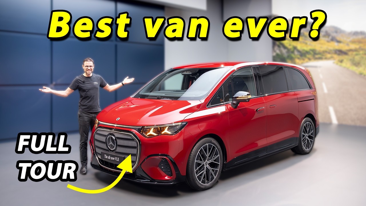 Vans redefined with the first-ever Mercedes VLE!