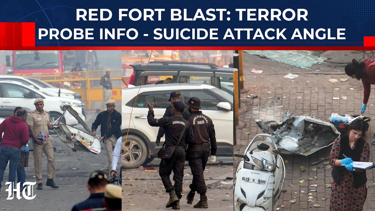 Red Fort Blast: Terror Probe Latest Info&ndash; Suicide Attack Angle, UAPA & Explosives Act Charges| Delhi