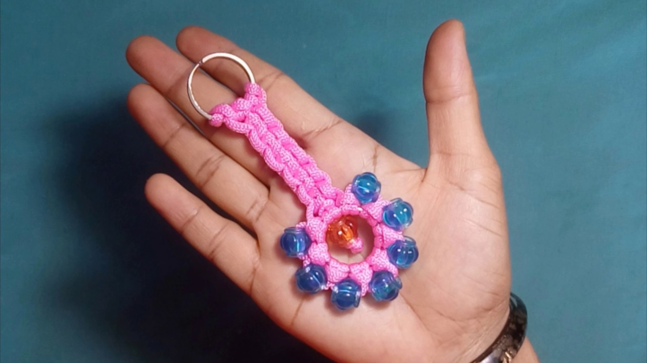 Macrame Keychain / Simple Macrame Keychain