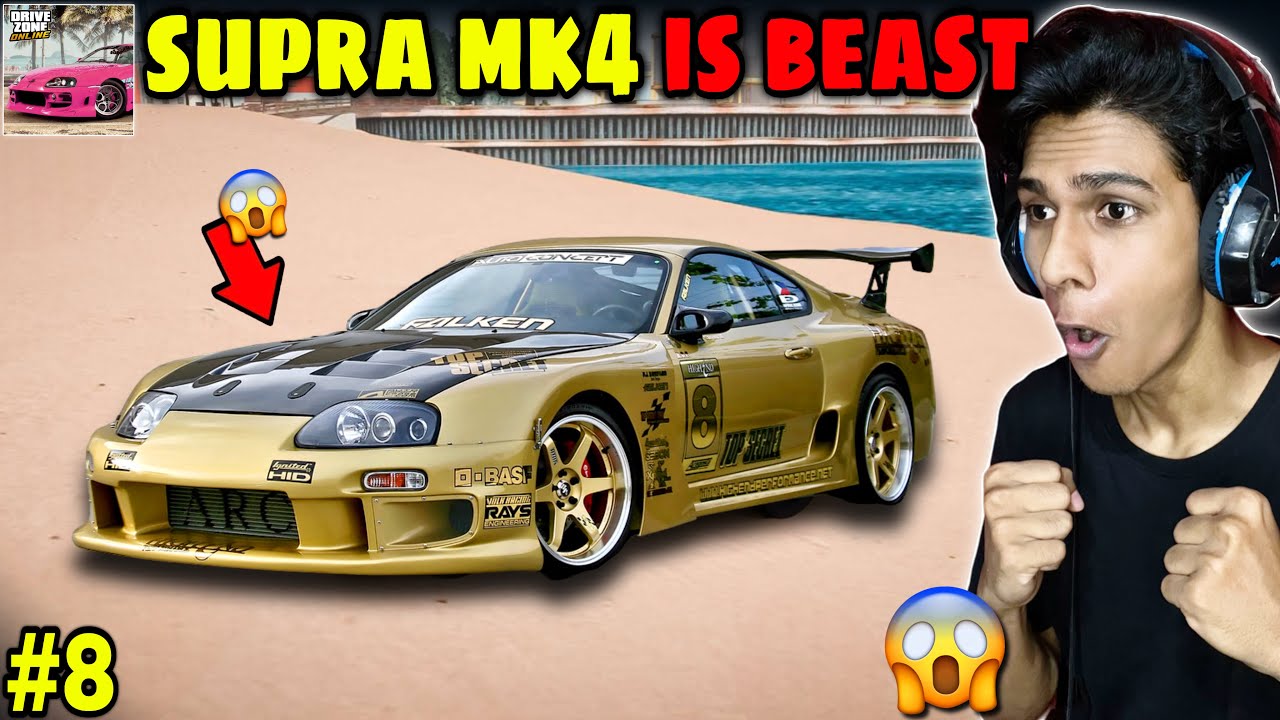 My Supra Mk4 is Beast 😱 Ratatata… 🔥- Drive Zone Online Gameplay in Hindi
