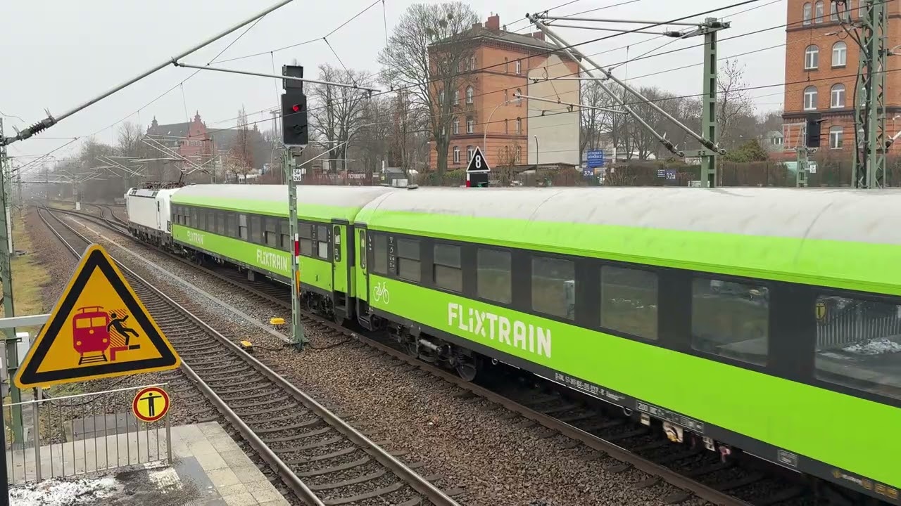 FLX mit schöner Flachstelle | Abfahrt FLX 1324 Leipzig Hbf-Köln Hbf