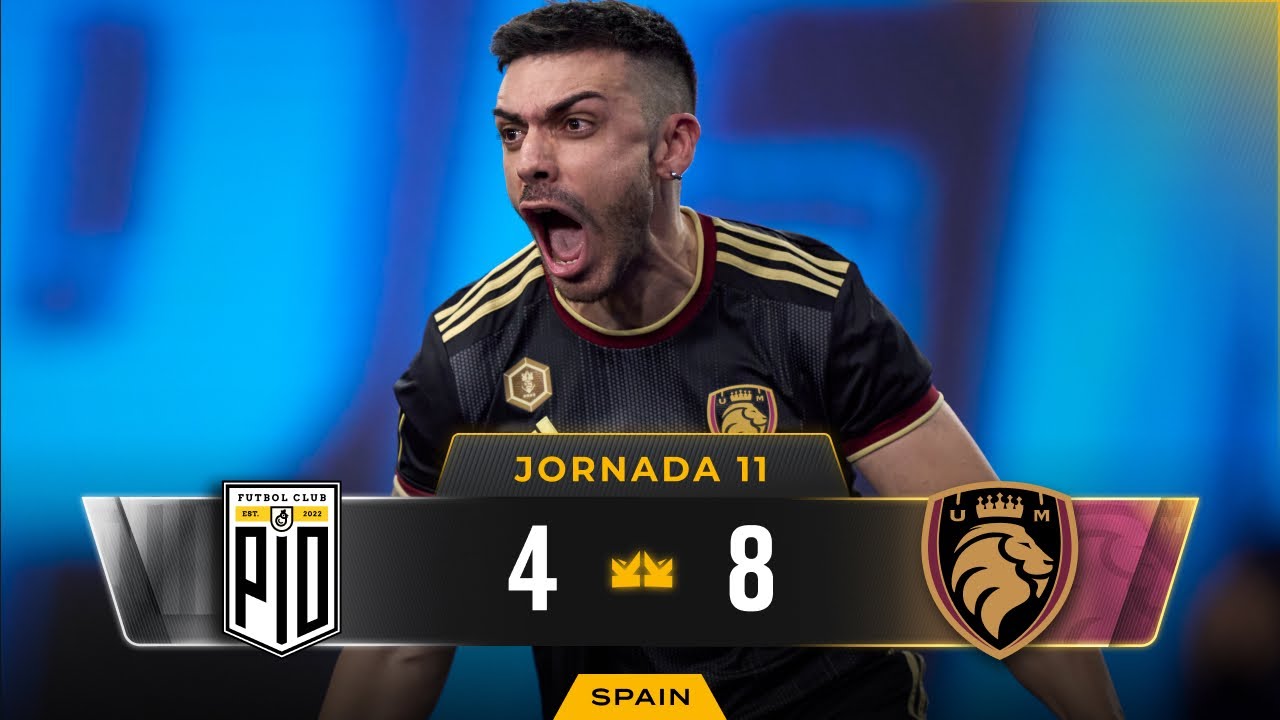 PIO FC de RIVERS VS Ultimate Móstoles de DJMARIIO | Partido completo Jornada 11 (4-8)