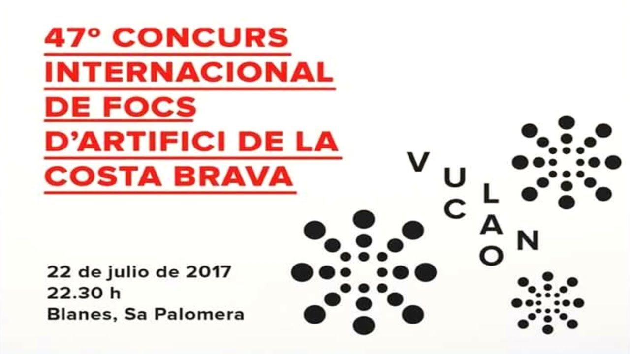 Els Focs de Blanes 2017. Vulcano
