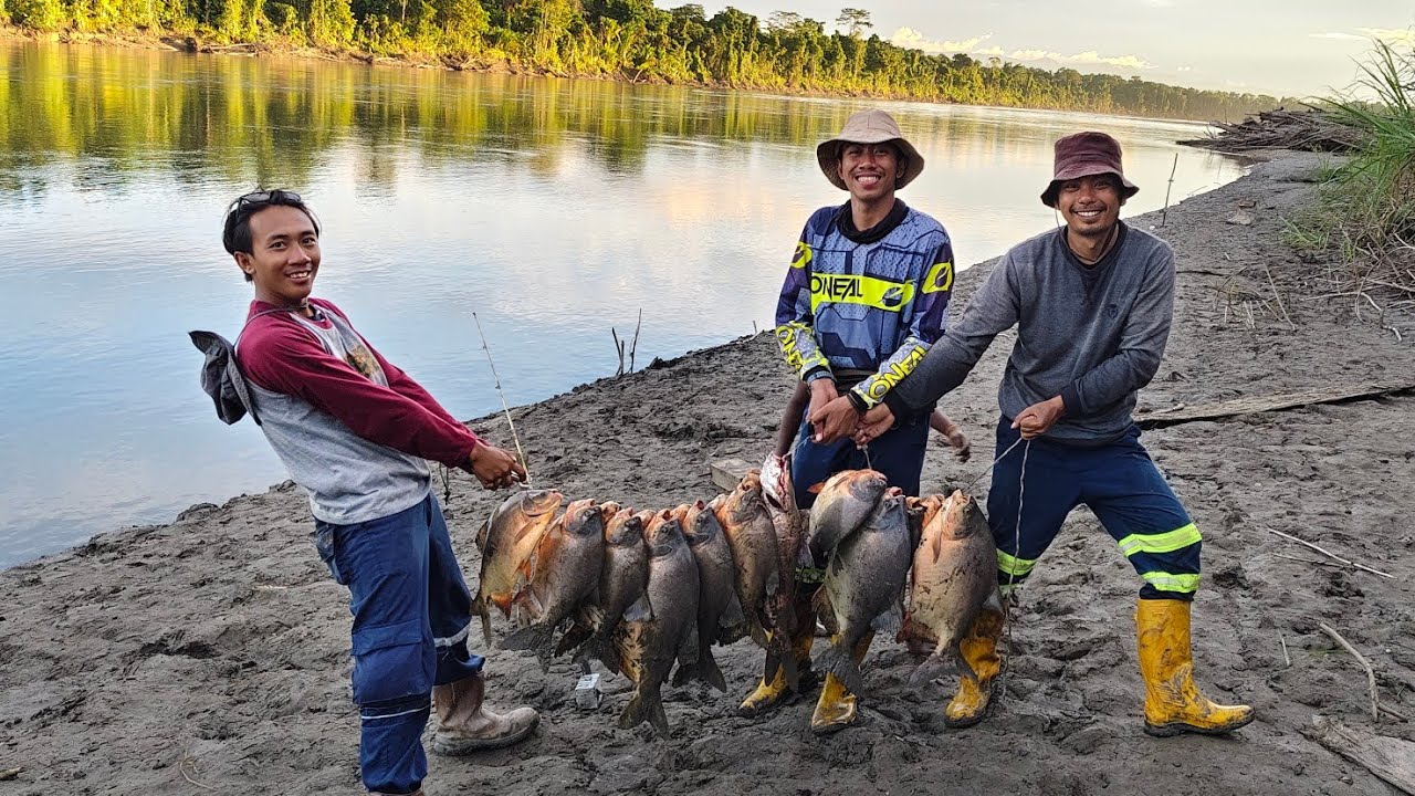 MANCING DI SUNGAI TERPANJANG PROVINSI PAPUA PEGUNUNGAN | JORANNYA SAMPAI PATAH