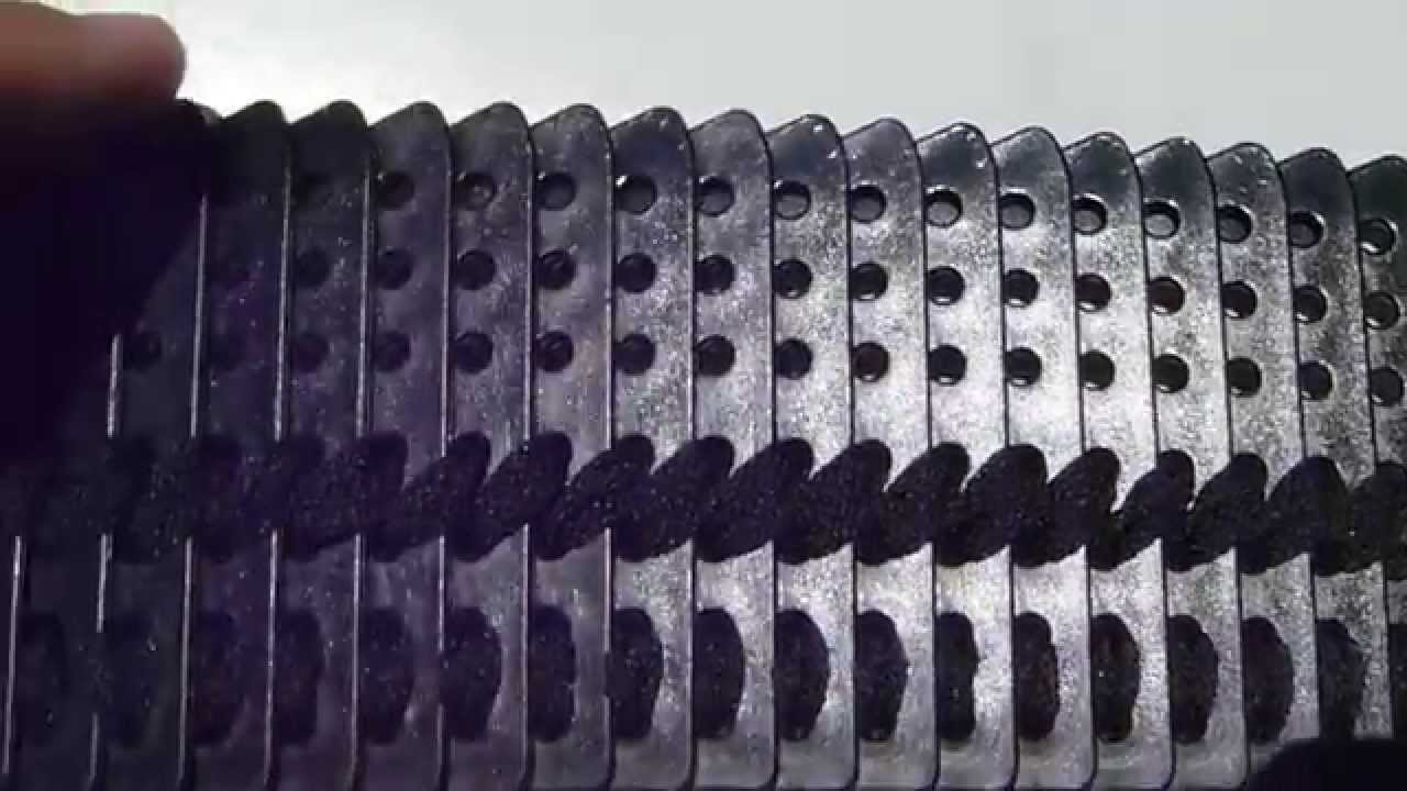 Lacing Effingham kozane plates for SCA use