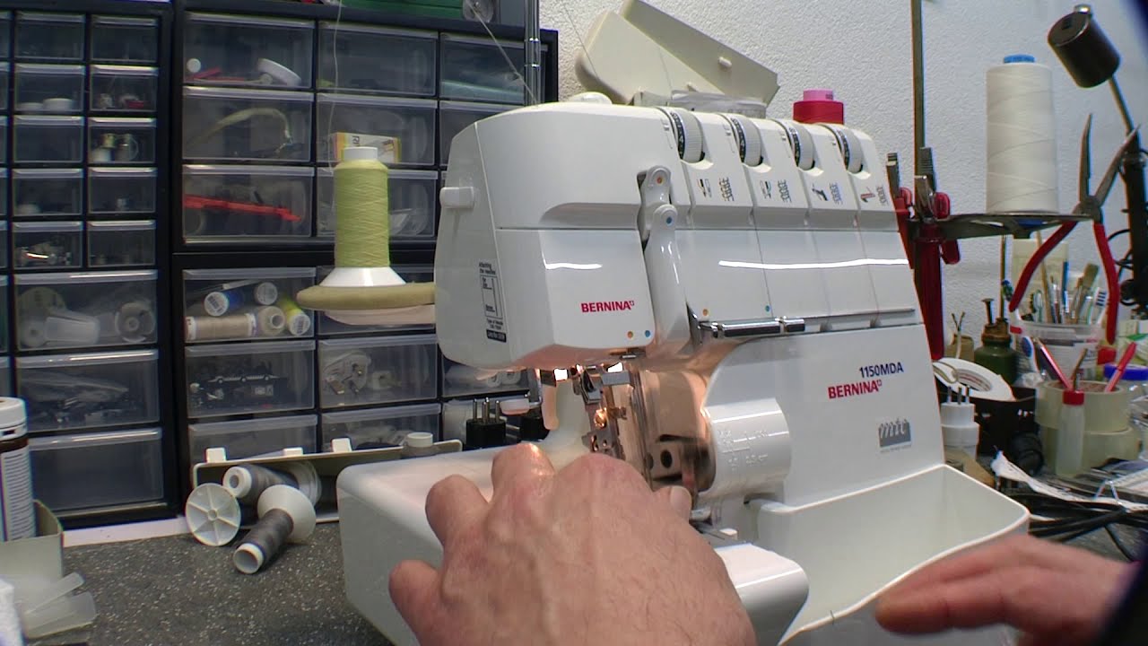Overlocken mit Bernina 1150 MDA-Overlocks with Bernina 1150 MDA