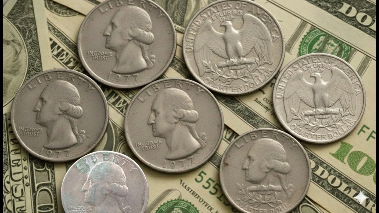 Вы не поверите, что эти вашингтонские монеты в двадцать пять центов проданы за безумные деньги