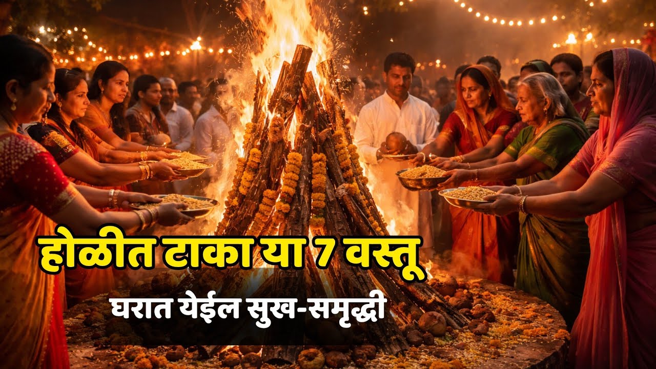 होळीत काय अर्पण करावे? सुख, समृद्धी आणि आरोग्यासाठी होळीचे गुपित उपाय | Holi Upay Marathi