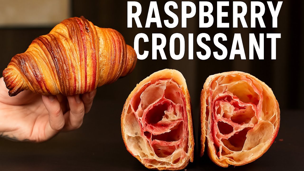 Cross-Laminate Bicolour Croissant – Ricetta Perfetta😯🥐 
