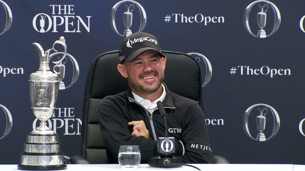 Brian Harman · Winner · Press Conference · The Open Championship · The R&A