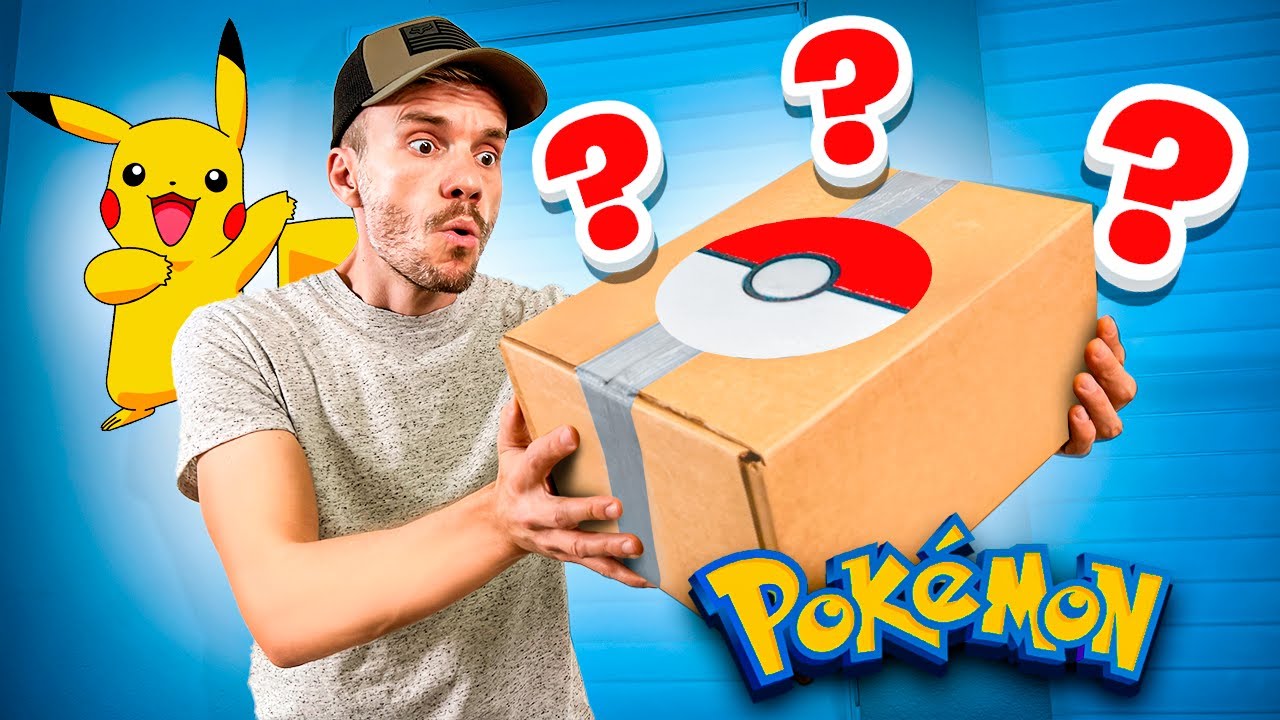 RECEBI UMA CAIXA SURPRESA DE POKEMON