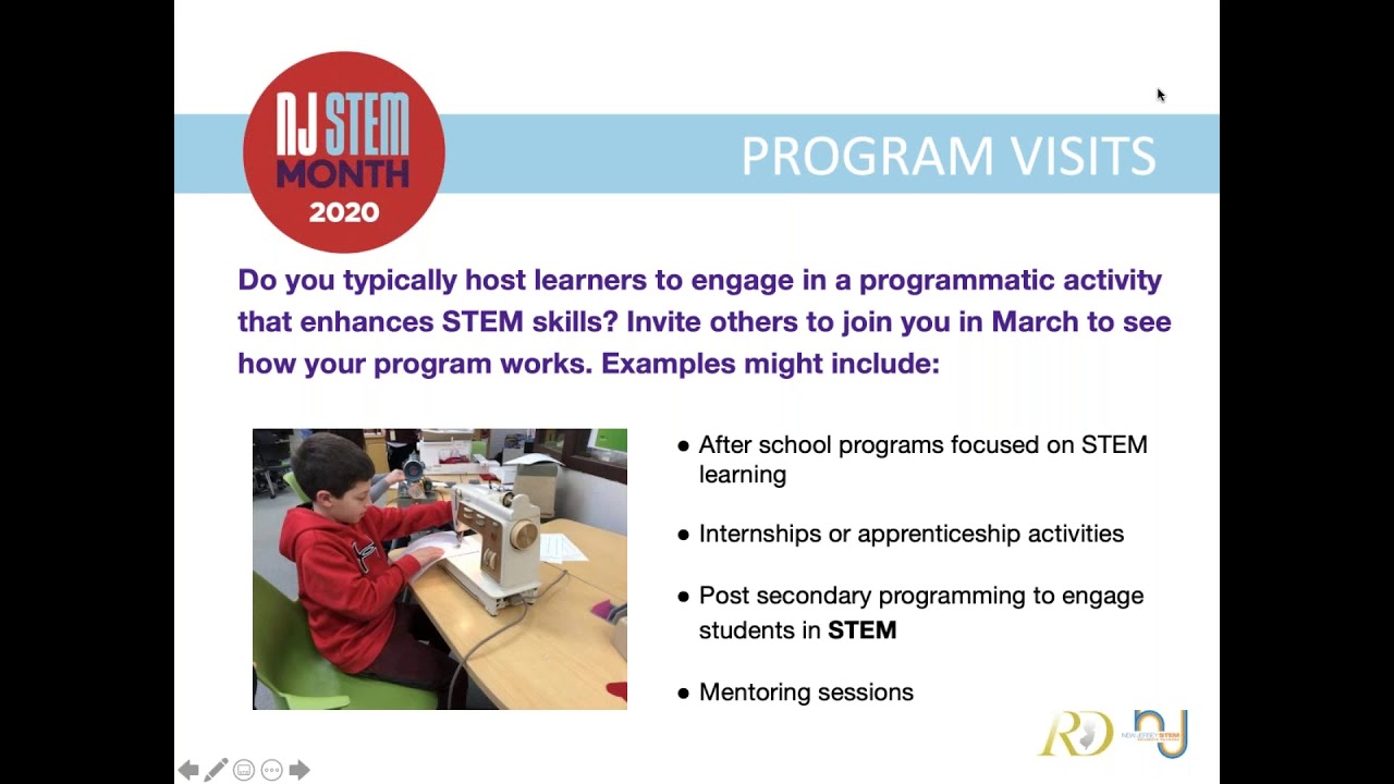 2020 NJ STEM Month Webinar 11.25.19