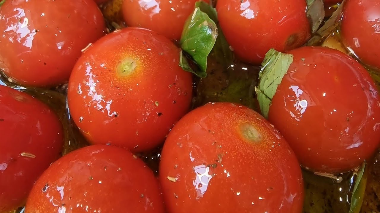 I Put Cherry Tomatoes in the Oven with Olive Oil… This Happened | Ultimate Mediterranean ASMR 