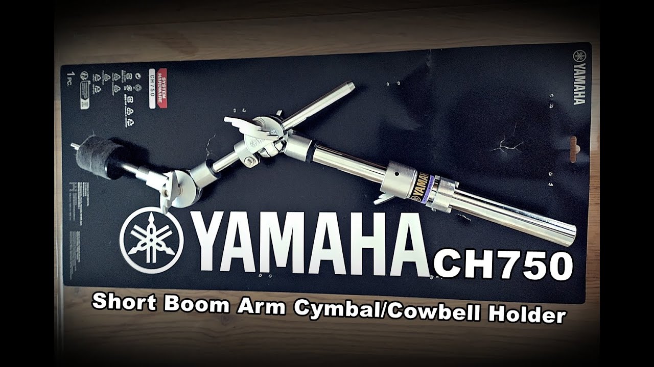 Yamaha CH750 Short Boom Cymbal Holder (unboxing and more)