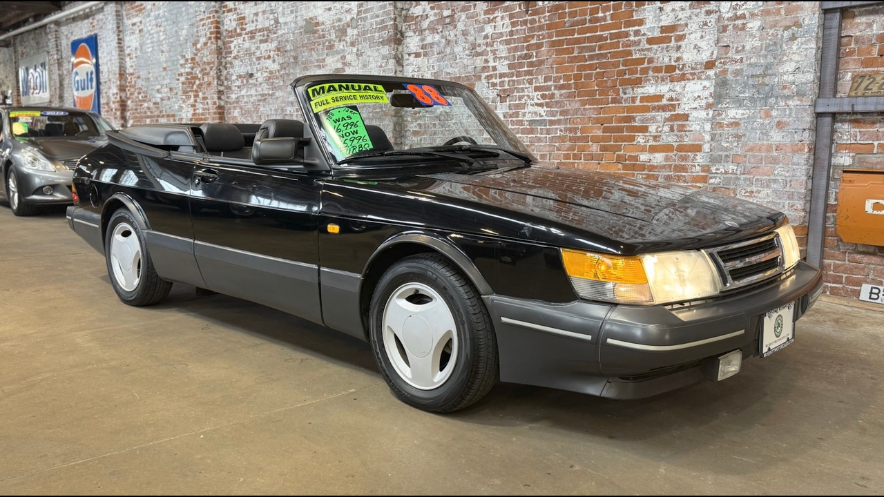 1988 Saab 900 Turbo Springtime in Sweden FOR SALE at McGinty Motorcars! #saab #automobile #youtube